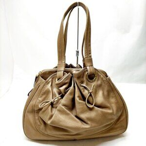Bvlgari Hand Bag Beige Leather 4401799